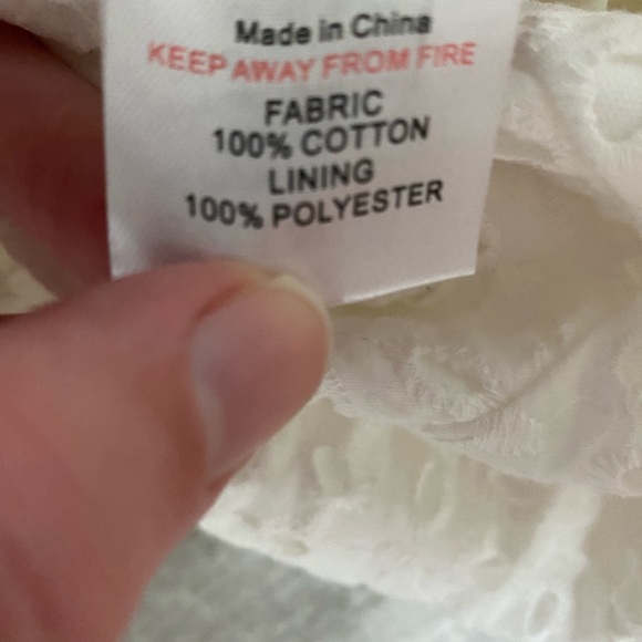 ASOS Parisian lace up front broderie mini dress, NWT 💎 - Picture 8 of 8